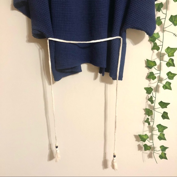 Free People Caravan Waffle Knit Kimono - Picture 7 of 10